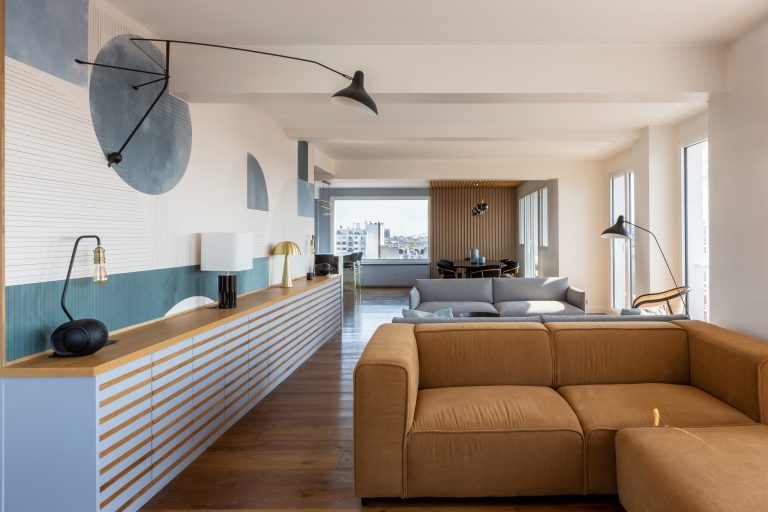 Amenagement d'intérieur style Paquebot (Streamline Moderne)