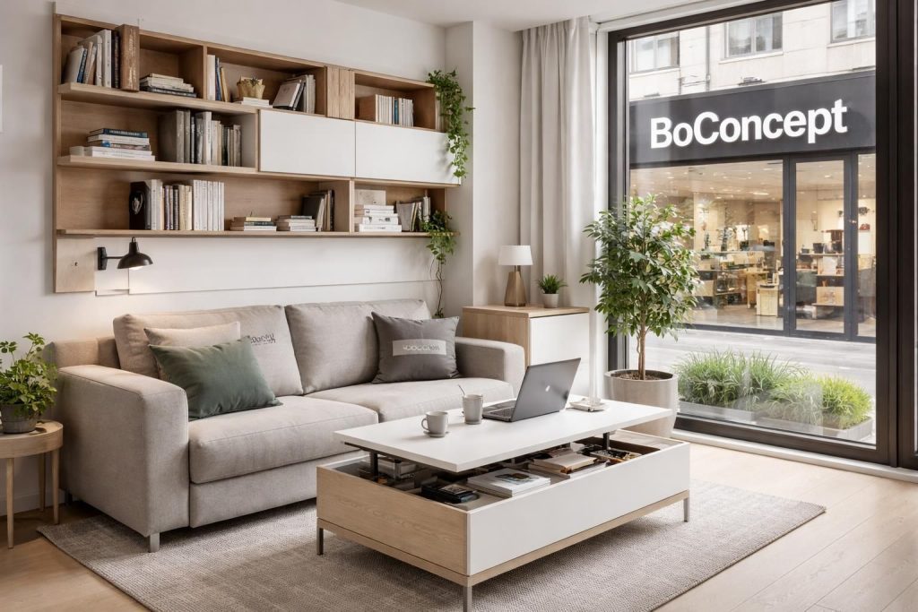 découvrez les solutions boconcept pour optimiser l'espace dans les petits environnements urbains. gagnez de la place avec style et fonctionnalité grâce à nos meubles intelligents et designs.